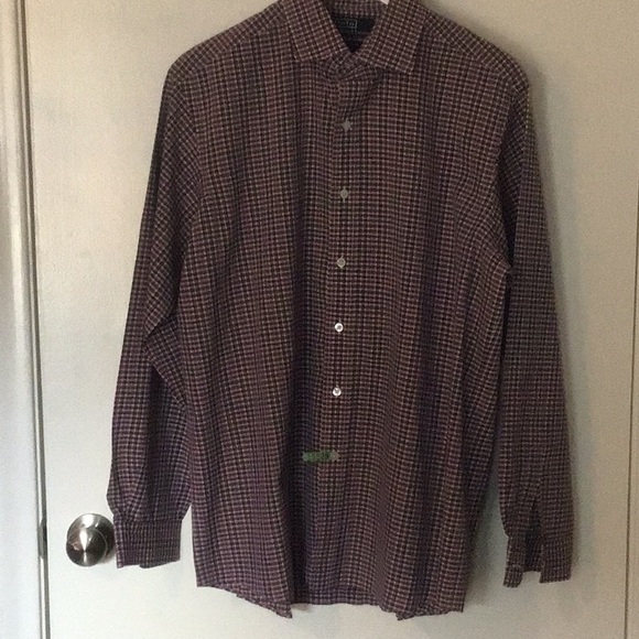 Polo By Ralph Lauren Westerton Dress Button Down Shirt Men’s sz L multi color - Picture 3 of 3